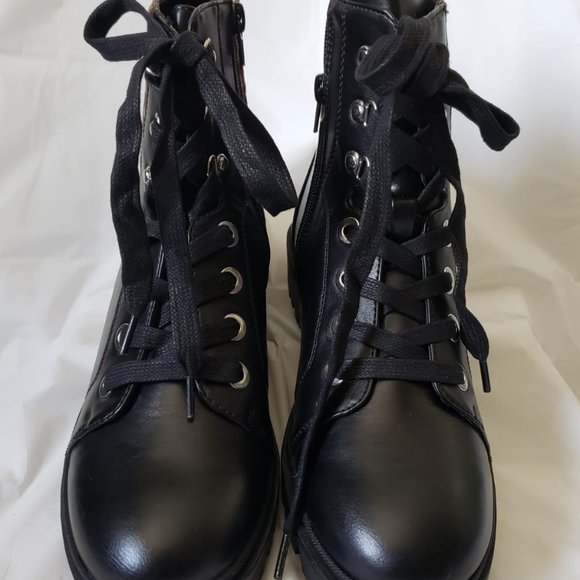 NEW!!! Nine West Wylie Women's Combat Boots -7M - Picture 7 of 14